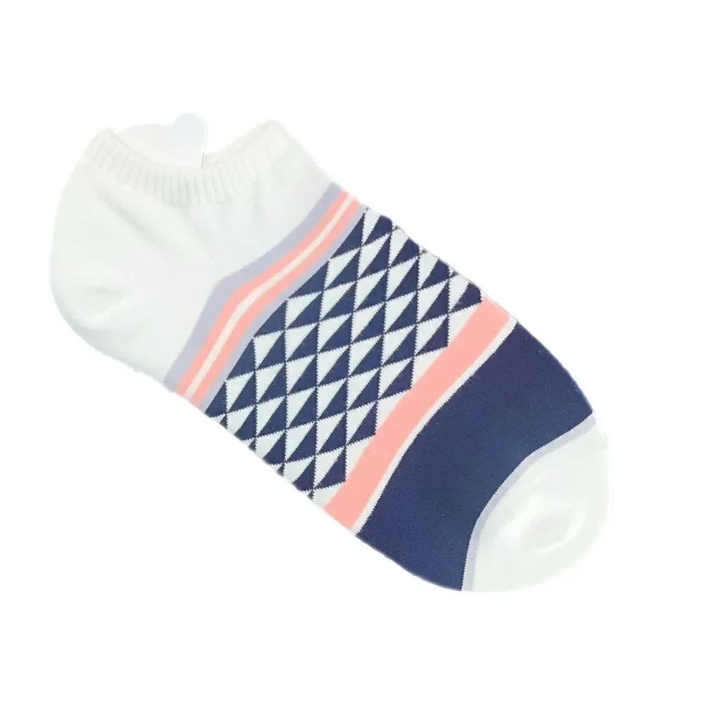 Women’s Two-Pack No-Show Socks - Geometric/Polka Dot NWOT - Picture 4 of 7